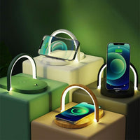 3-in-1 Foldable Wireless Charger with Night Light