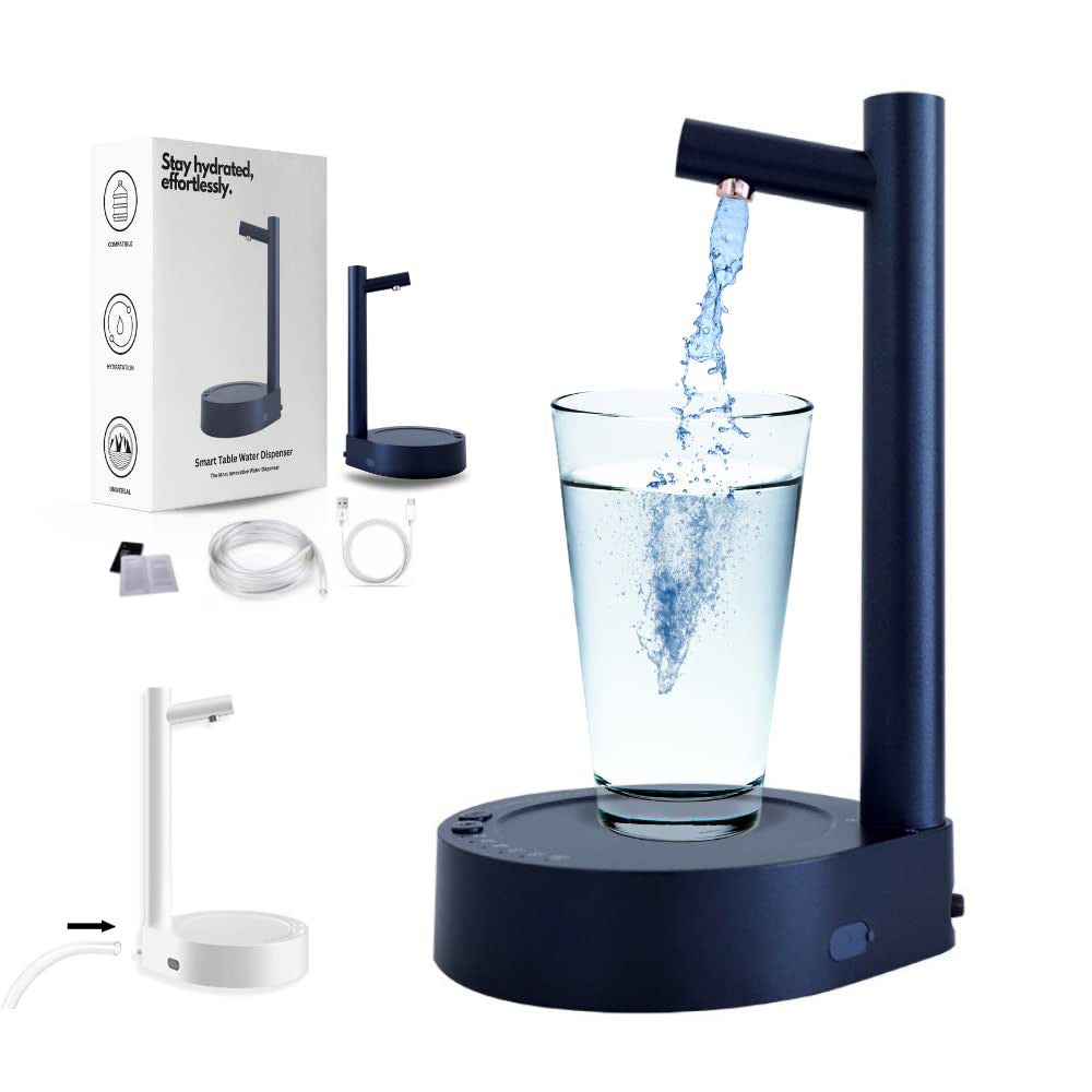 Desk Dispenser Electric Water Gallon Automatic Water Bottle Dispenser Rechargeable Water Dispenser What Else You Got?