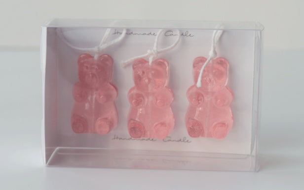 Gummy Bear Aromatherapy Candle – Handmade Scented Candle with Juicy Peach Fragrance (Small & Large Sizes) What Else You Got?