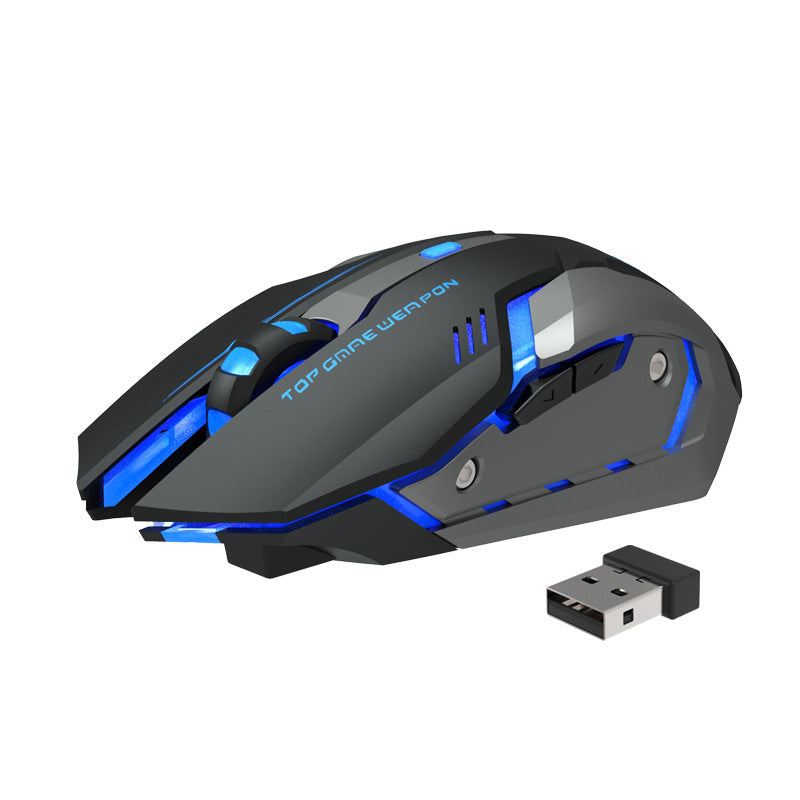 Wireless Charging Silent Gaming Mouse Machinery What Else You Got?