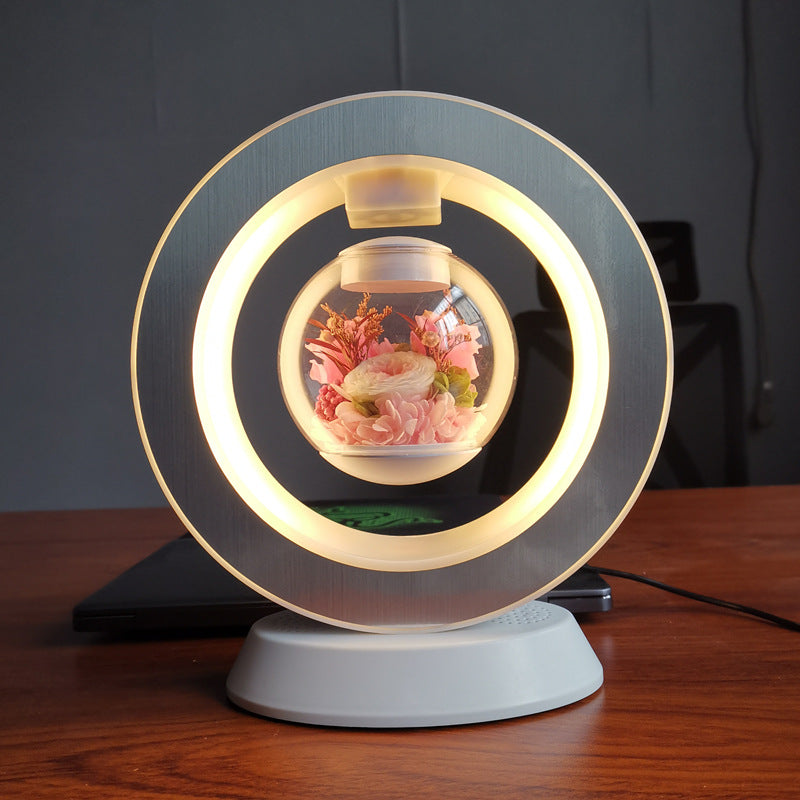 Valentines Day Gift Heart Floating Table LED Night Light Magnetic Levitation Creatives Lamp Desk Lamp Home Decor What Else You Got?