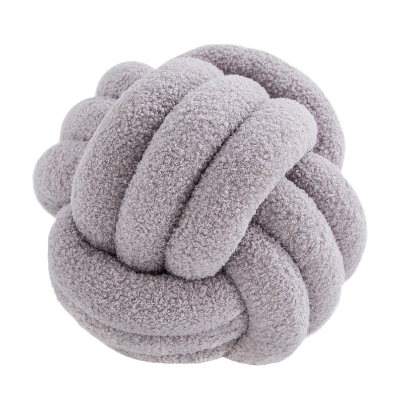 Simple Bedroom Sofa Knotted Ball Pillow What Else You Got?