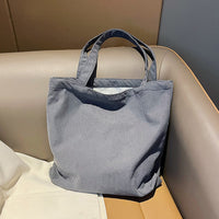 Large Corduroy Tote Bag - Spacious & Stylish Christian Shoulder Bag for Everyday Use