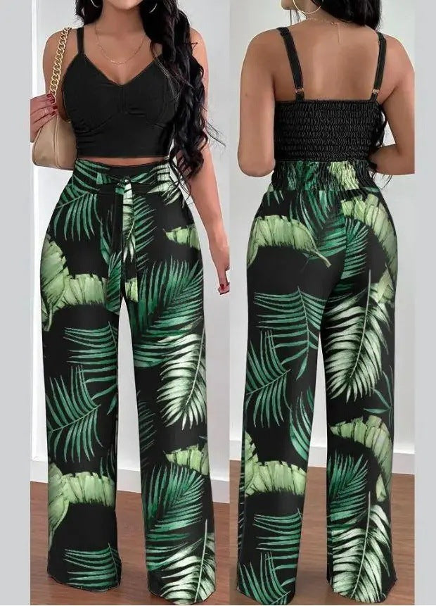 Women’s Slim Pleated Two‑Piece Set What Else You Got?