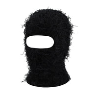 Winter-Proof Knitted Balaclava Hat – Unisex Acrylic Dome Wool Hat (Windproof & Warm) – Full Coverage Cold Weather Gear