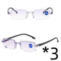 Blue Light Blocking Glasses - Diamond Cut Anti-Glare Readers for Digital Eye Strain Relief