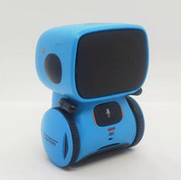 Kids' Smart Voice-Activated Robot Toy with Touch & Repeat Modes - Fun Learning Companion