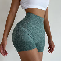 DivineFit™ Godly Glutes Yoga Shorts - Butt Lifting Seamless Leggings for Women's Gym & Worship