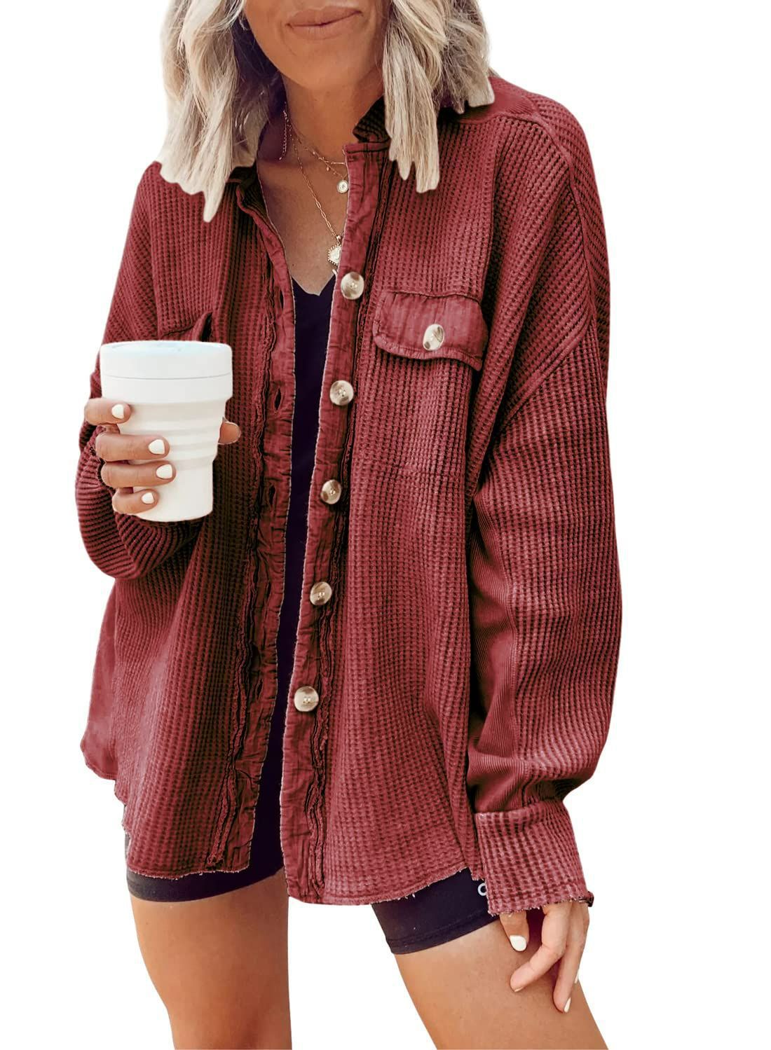 Women’s Button Shirt Jacket What Else You Got?