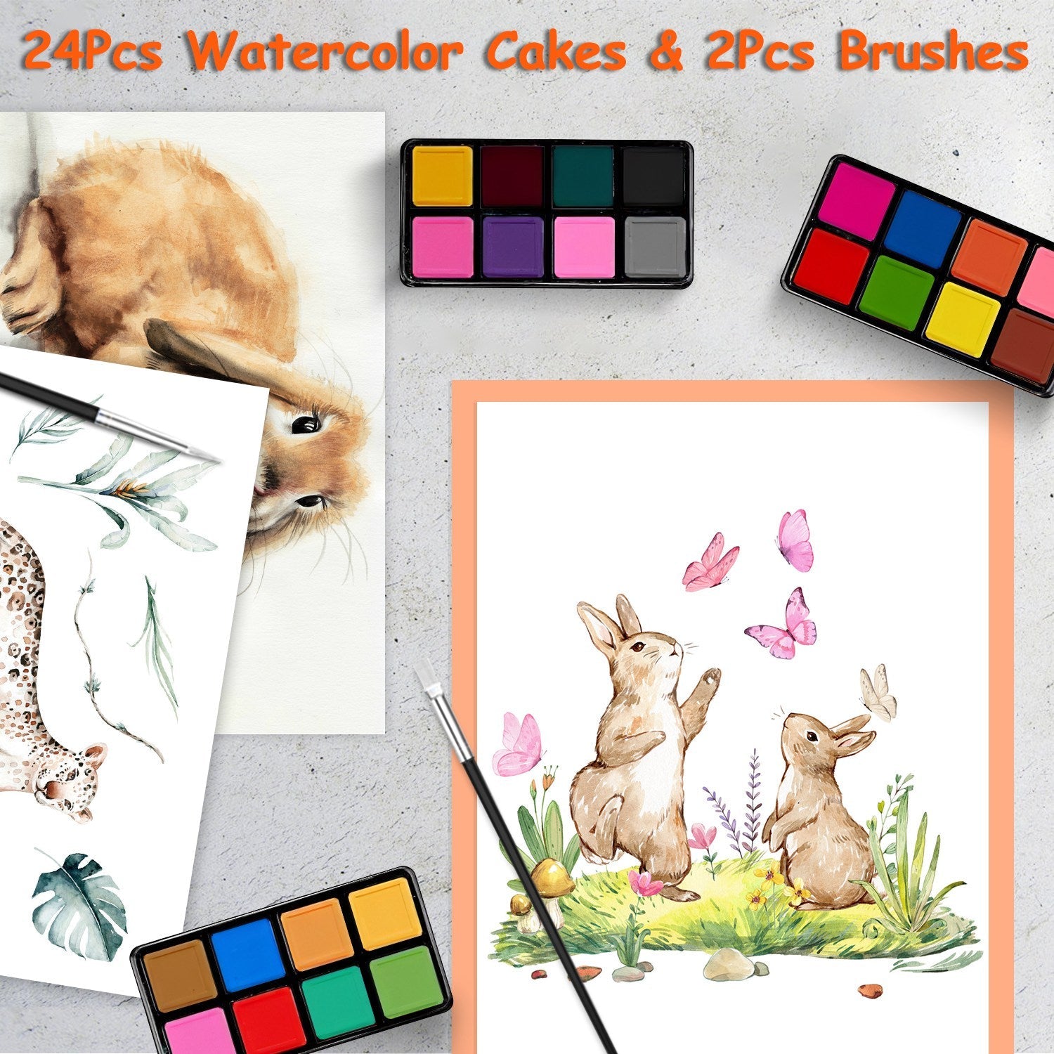 140Pcs Art Supplies With Colored Pencils Oil Pastels Crayons, Watercolor Cakes Brushes Sharpener Eraser In Elegant Wooden Box Professional Art Kit For Kids Adults Beginners Pros Office Supplies What Else You Got?