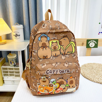 Adorable Capybara Backpack for Girls – Perfect for School & Playtime