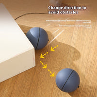 Automatic Cat Teasing Ball – Self-Rolling Interactive Toy for Cats & Dogs