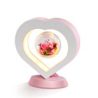 Eternal Love Floating Heart LED Night Light - Magnetic Levitation Lamp for Valentine's Day & Special Occasions