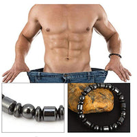 Magnetic Hematite Pentagram Bracelet – Wellness & Intention Stretch Bracelet for Men & Women
