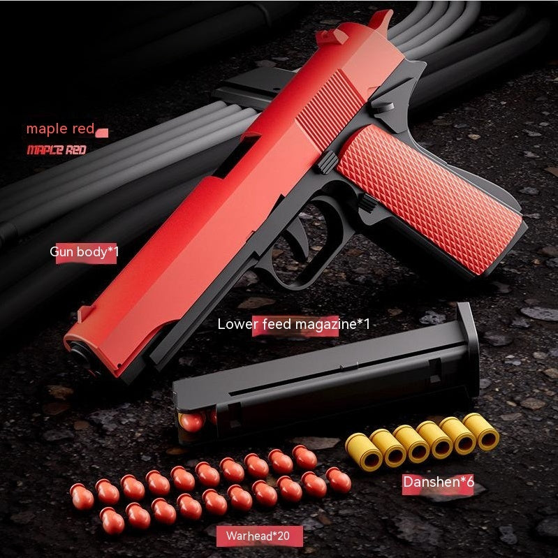 Children's Plastic Automatic Throwing Shell Toy Gun What Else You Got?