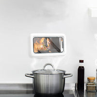 Waterproof Shower Phone Holder – Anti-Fog Wall Mount for Phones Up to 6.8 in