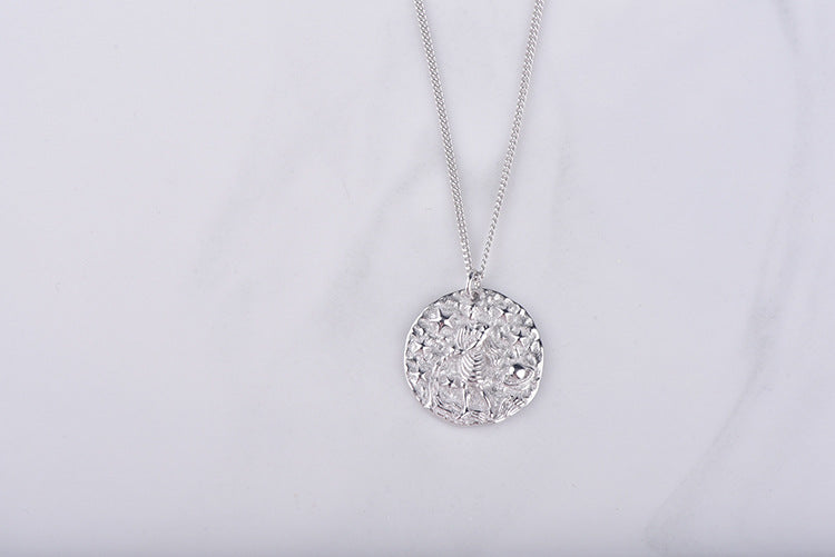 Sterling Silver 12 Zodiac Silver Necklace What Else You Got?