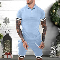 Men's Matching Polo & Short Set - Summer Casual Outfit | Christian Apparel