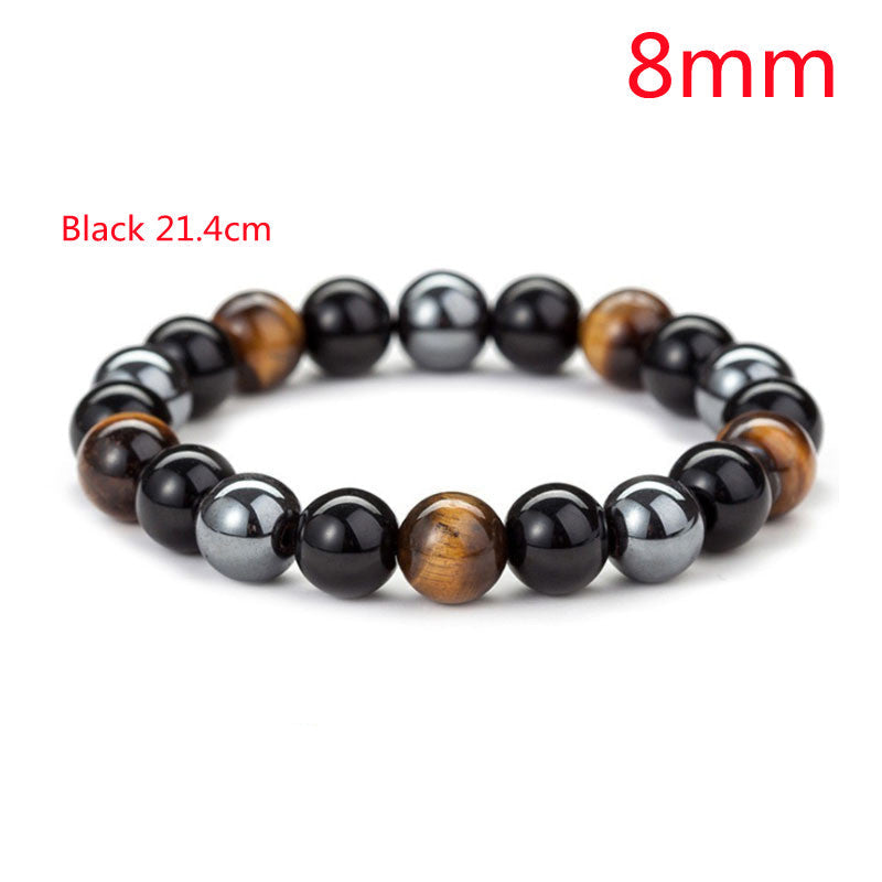 Tiger Eye Natural Stone Bracelet – Hand‑Woven Energy Beads for Men & Women (Multiple Sizes) What Else You Got?