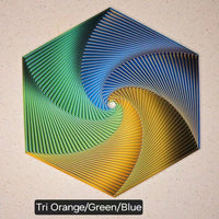 Hexagon Fidget Toy - 3D Printed Stress Reliever with Vibrant Colors