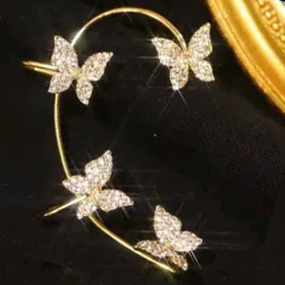 Fashion Earring Butterfly Ear Clip And Ear Hook Jewelry What Else You Got?