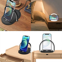 3-in-1 Foldable Wireless Charger with Night Light