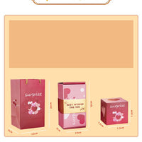 Joyful Surprise Explosion Box - Bouncing Gift Boxes for Birthday, Christmas & Anniversary - DIY Folding Paper Money Box