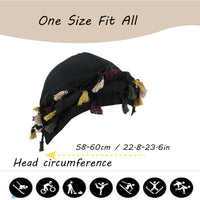 Men's All-Season Warm Fedora Hat - Lightweight Modal Crown for Year-Round Style