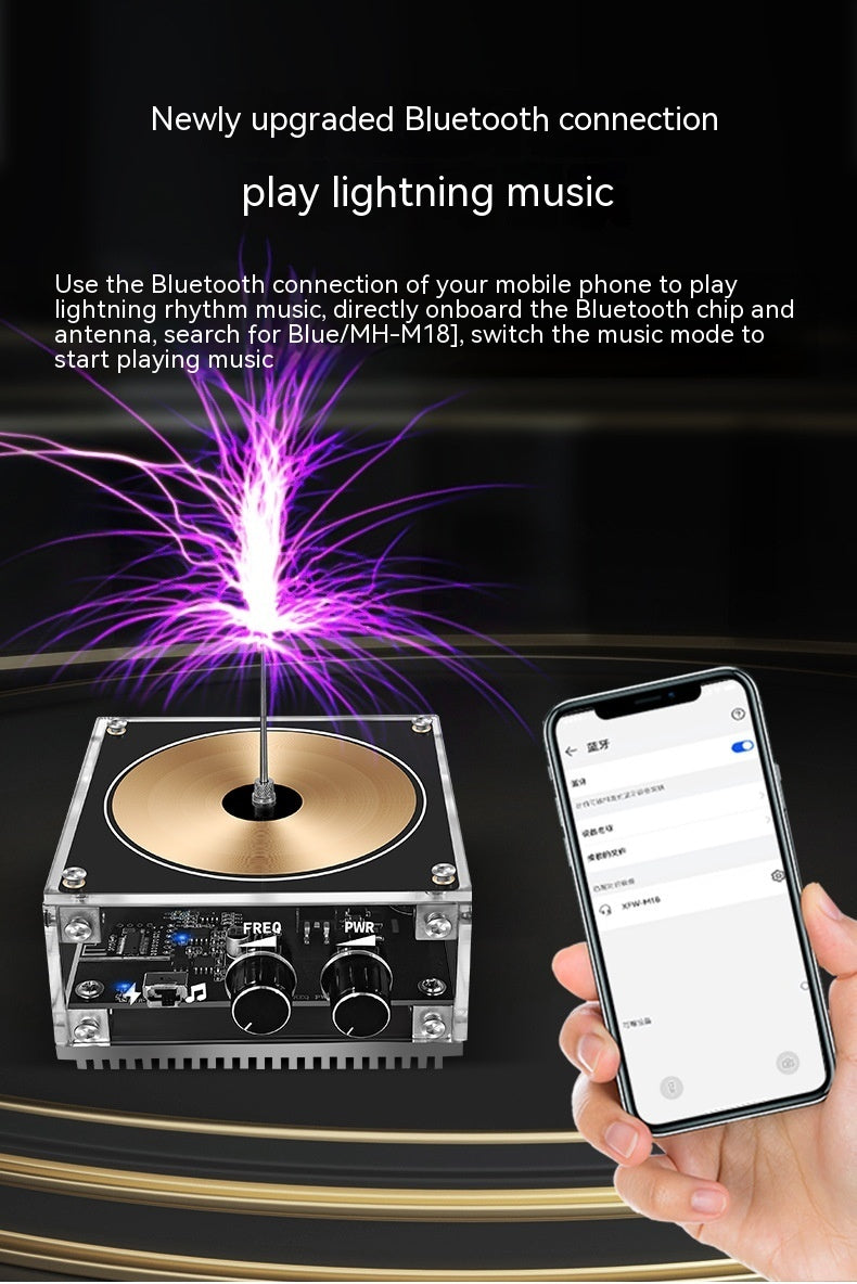 Music Tesla Coil Hand-touching Lightning Bluetooth In Palm What Else You Got?