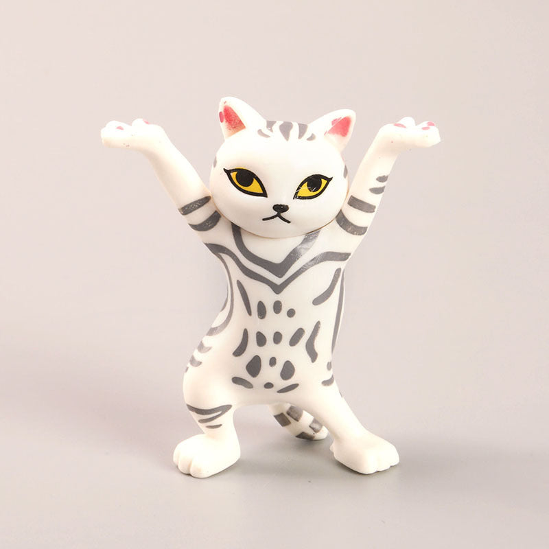 Cute Cat Pen Holder Desk Decor – Enchanting Kitten Resin Pencil Organizer for Office & Home What Else You Got?