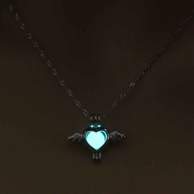 Glow‑in‑the‑Dark Angel Wing Necklace What Else You Got?