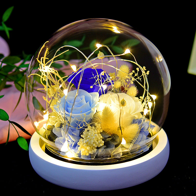 Eternal Flower Rose Glass Cover Gift Box Gift What Else You Got?