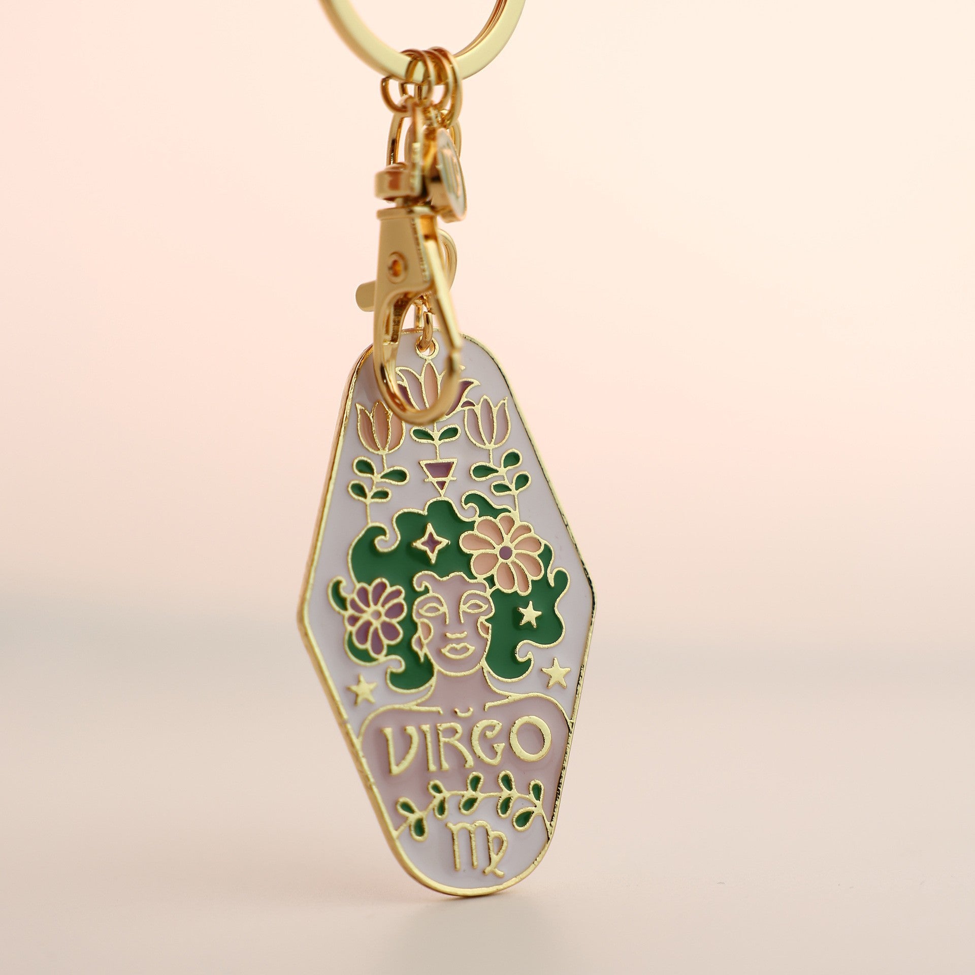 Zodiac Sign Metal Enamel Birthday Keychain What Else You Got?