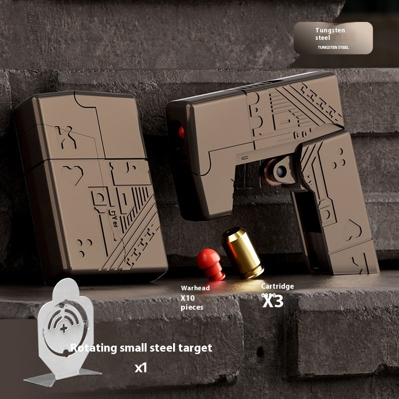 Throwing Shell Folding Alloy Lighter Spray Decompression Toy What Else You Got?