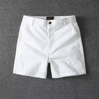 Men's Lightweight Cotton Cargo Shorts - Breathable Summer Pants for Comfort & Style