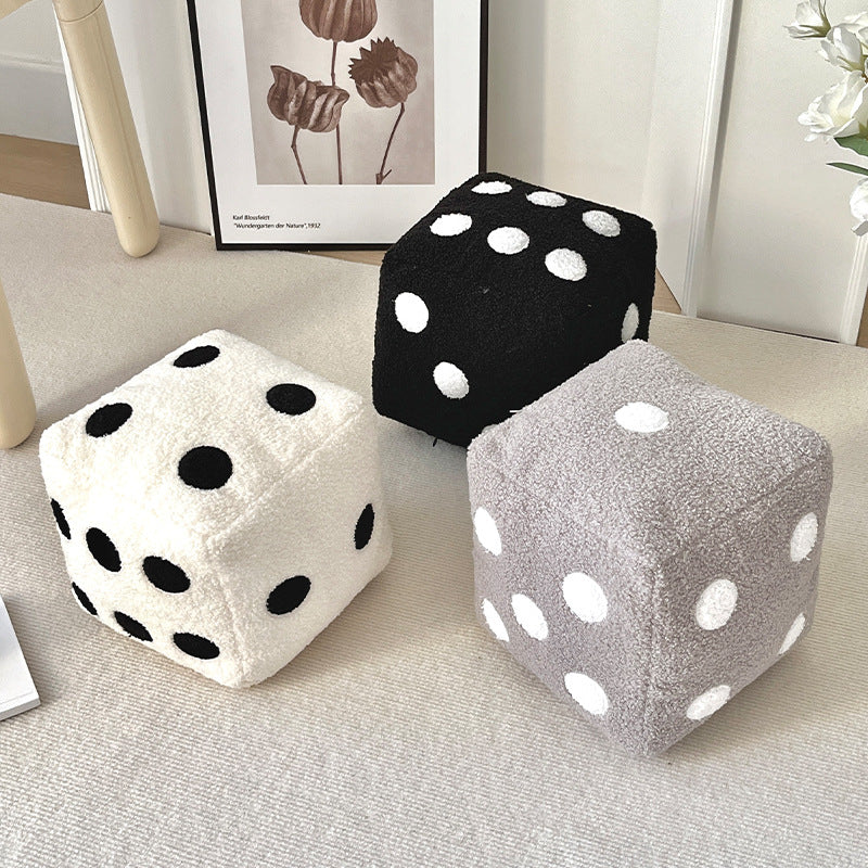 Simple Home Decoration Pillow Simulation Dice Plush Sofa Cushion What Else You Got?
