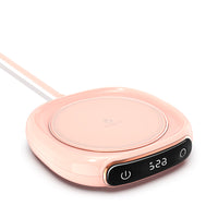Warm Your Heart & Coffee with Our Smart Heating Mug Coaster - Keep Drinks Hot for Hours!