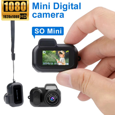 Retro Mini Digital Camera with Screen – 1080P Portable Camera