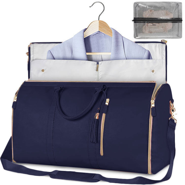 Large Capacity Travel Duffle Bag Women's Handbag Folding Suit Bag Waterproof Clothes Totes What Else You Got?