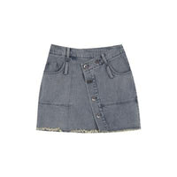 Elegant Women's Denim Jacket & Skirt Set - Art Retro Two-Piece Outfit | Modest & Stylish