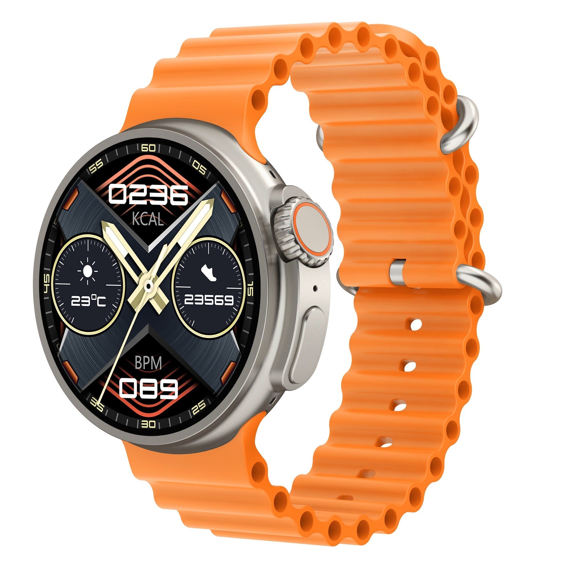 New K9 Smart Watch 1.39 Round Screen Encoder True Screw Clip Wireless Charging NFC Offline And Payment Function What Else You Got?