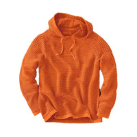Men’s Loose-Fit Hooded Sweatshirt – Polyester Casual Streetwear Pullover S–4XL