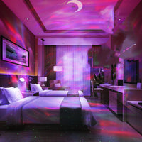 Heavenly Starry Sky Projector Light - RGB Ambient Laser Decor for Bedroom & Home - USB Powered | Celestial Dream Light