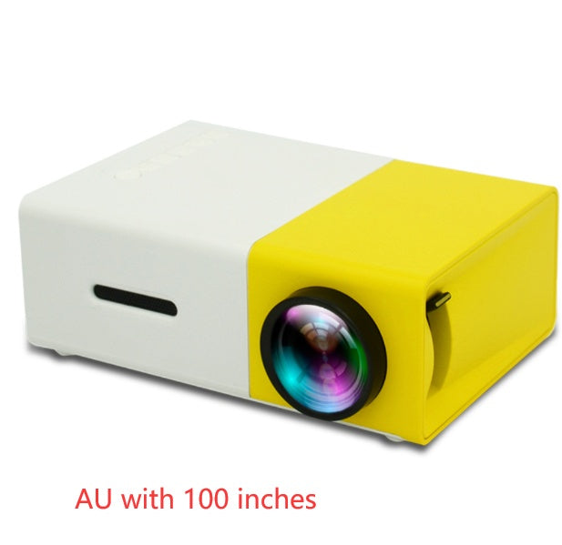 Portable Projector 3D Hd Led Home Theater Cinema HDMI-compatible Usb Audio Projector Yg300 Mini Projector What Else You Got?