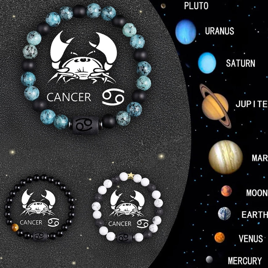Crystal Stone Zodiac Sign Bracelet What Else You Got?