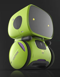 Kids' Smart Voice-Activated Robot Toy with Touch & Repeat Modes - Fun Learning Companion
