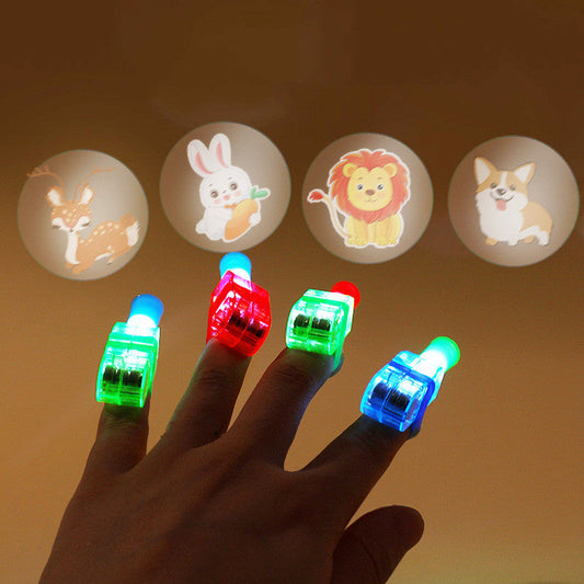 Cartoon Finger Projection Lamp Luminous Toy What Else You Got?