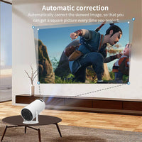 Mini Smart Projector 130-Inch HD WiFi Bluetooth – Portable Projector for Home & Travel