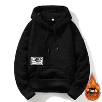 Luxurious Cashmere Hoodie for Men - Warm Winter & Autumn Comfort with Divine Blessings