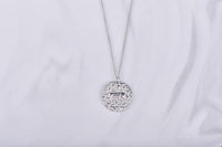 Sterling Silver 12 Zodiac Constellation Necklace - Faith-Inspired Celestial Jewelry